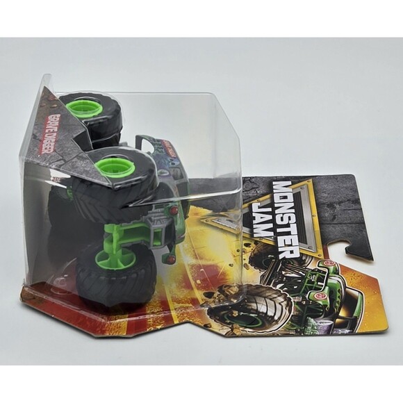 Spin Master Monster Jam Grave Digger 2025 Series 1 Silver 1:64 Diecast Truck - Picture 3 of 8